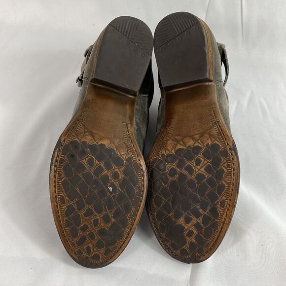 Very Volatile Fiery leather charcoal ankle bootie size 7.5 - Picture 7 of 9